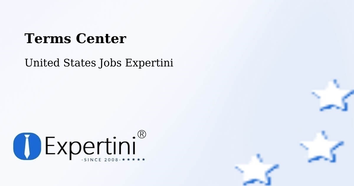 Terms of Service – Lone Tree - United States Jobs Expertini